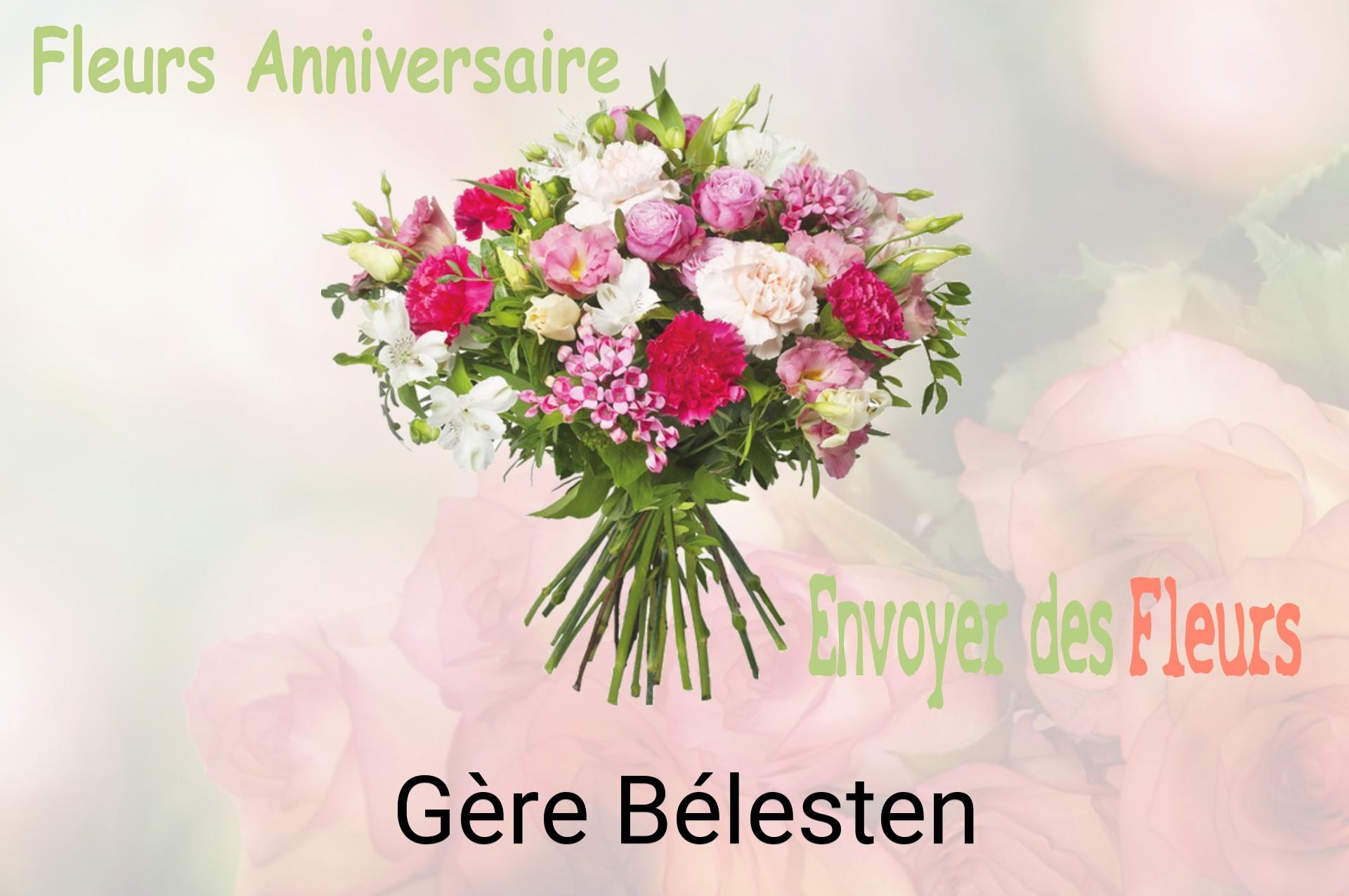 Bouquet de fleurs d’anniversaire livré à Gère-Bélesten